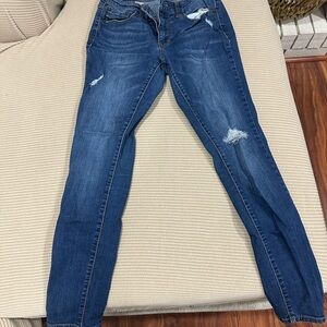 Aeropostale Distressed Blue Women's Jeans